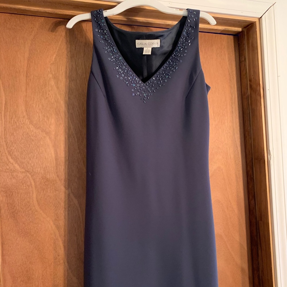 navy Casual Corner dress